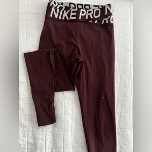 Nike Pro Dri-Fit athletic leggings